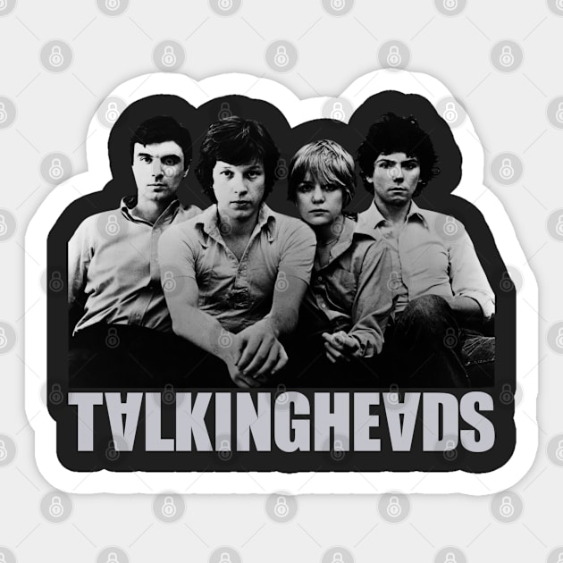 Talking Heads Sticker by Timeless Chaos